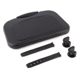 Foldable Car Back Seat Food Trey With Cup Holder Black