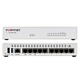 Fortinet 10 x GE RJ45 Ports (Including 7 x Internal Ports, 2 x WAN Ports, 1 x DMZ Port)