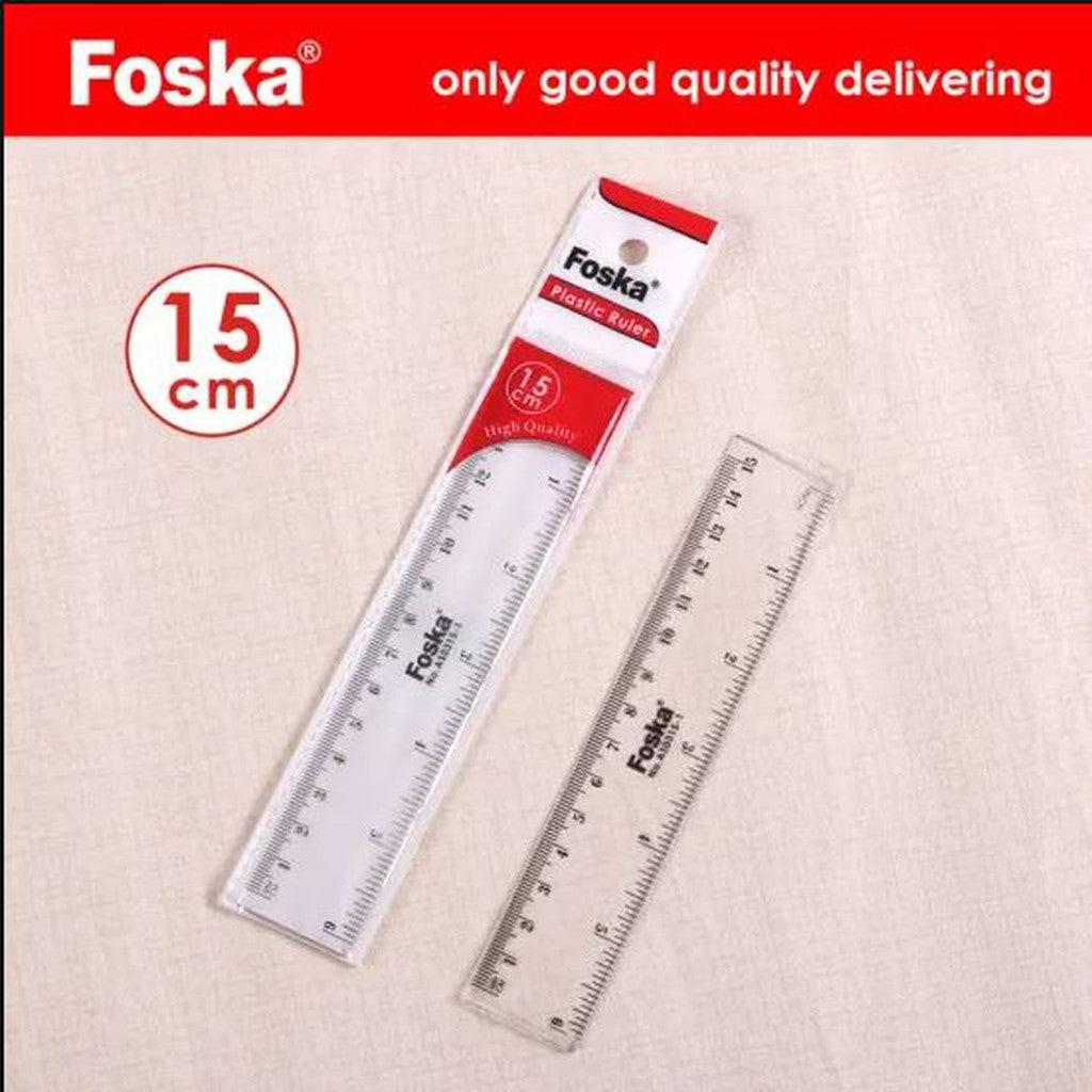 Foska Plastic Ruler 15Cm As0315 1 – Star Light Kuwait