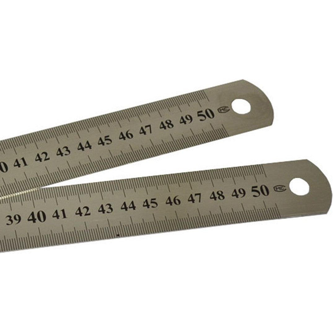 Foska Stainless Steel Ruler 50Cm (Sg050)-Accessories And Organizers-Foska-Star Light Kuwait