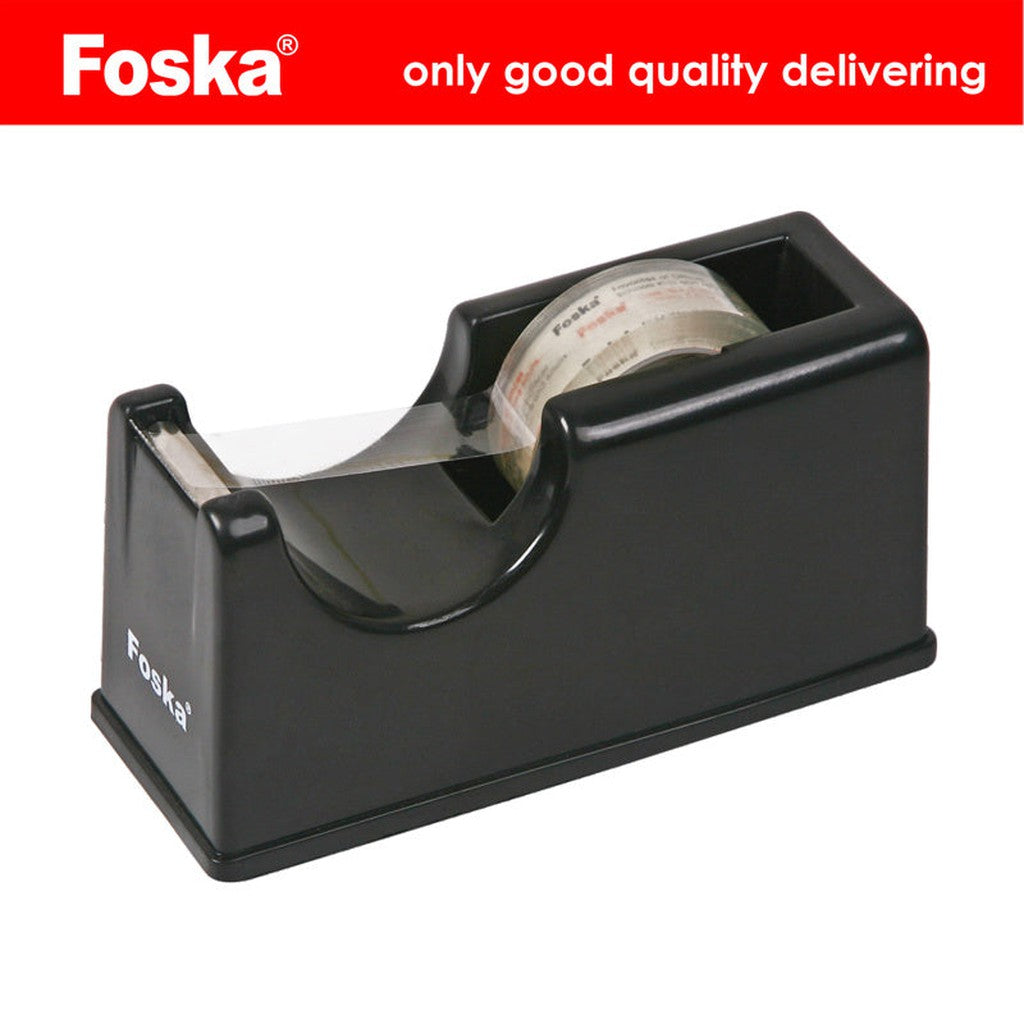 Foska Tape Dispenser T20072 Black Color-Tapes And Adhesives-Foska-Star Light Kuwait