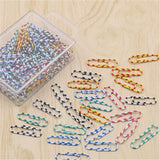 Foska Vinyl Coated Paper Clip 33mm As-14 Striped Color