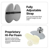 Frido Ultimate Pro Backrest Cushion - Grey