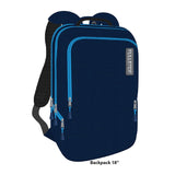 FullStop Solid Backpack Blue