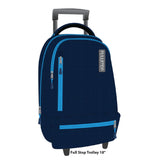 FullStop Solid Trolly Bag Blue