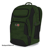 Fullstop Green Backpack