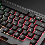 مجموعة ألعاب GAME &amp; MX J-8 سلكية تتضمن لوحة مفاتيح وماوس عربيين
