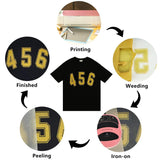 Gold Glitter Vinyl Sticker Roll (GLT11) – 50cm x 1m