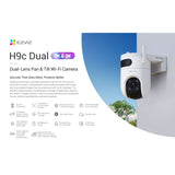 Ezviz H9C DUAL 3K Dual-Lens Pan & Tilt Wi-Fi Camera