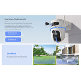 Ezviz H9C DUAL 3K Dual-Lens Pan & Tilt Wi-Fi Camera