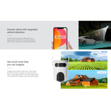 Ezviz H9C DUAL 3K Dual-Lens Pan & Tilt Wi-Fi Camera