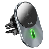 HOCO CA91 Magic Magnetic Wireless Car Charger – Air Vent Mount (15W)