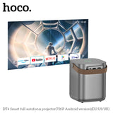 HOCO DT4 Smart Autofocus Projector Android version - 2.69-inch / Metal Grey