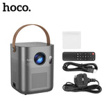 HOCO DT4 Smart Autofocus Projector Android version - 2.69-inch / Metal Grey