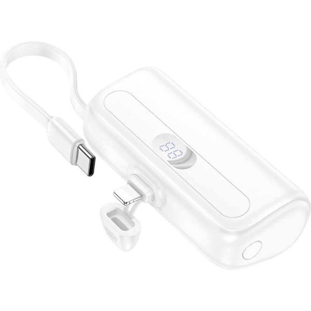 HOCO J116 Pro Pocket power bank with cable(5000mAh) - Star Light Kuwait