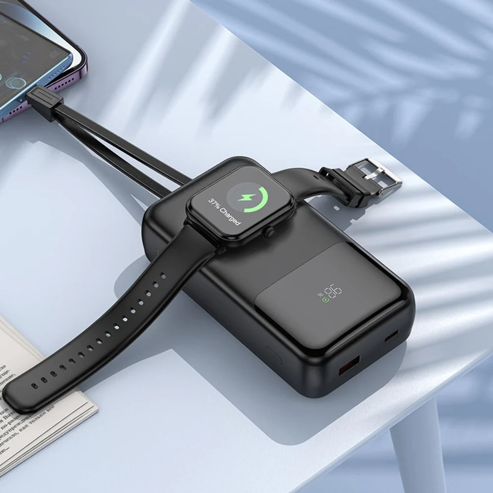 HOCO Power bank Hoco Q28A 20000mAh 22.5W/ PD 20W black – Star Light Kuwait