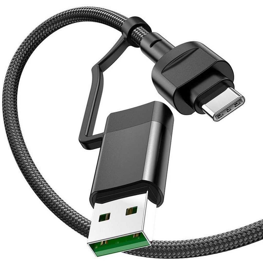 HOCO U128 Viking 2-in-1 charging data cable USB/Type-C to Type-C - Star Light Kuwait