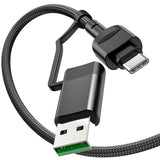 HOCO U128 Viking 2-in-1 charging data cable USB/Type-C to Type-C - Star Light Kuwait