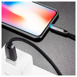 كابل HOCO U35 Lightning - Lightning / 1.2 متر / أسود