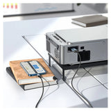 كابل HOCO UA15 من Lightning إلى HDMI - Lightning / HDMI / 2 متر / أسود
