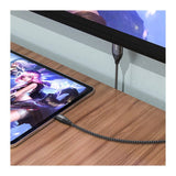 كابل HOCO UA16 من USB-C إلى HDMI - USB-C / HDMI / 2 متر / أسود