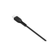 كابل شحن ونقل بيانات فلاش Hoco X20 - منفذ Micro USB / طوله متران / أسود