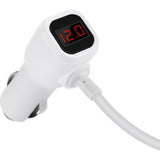 HOCO Z13 LCD one-pull-three car charger - Star Light Kuwait