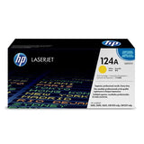 حبر طابعة HP LaserJet الأصفر 124A (Q6002A)