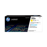 خرطوشة حبر HP 212X الأصلية عالية الإنتاجية باللون الأصفر لطابعات الليزر جيت 