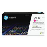 خرطوشة حبر HP 213X الأصلية عالية الإنتاجية باللون الأرجواني لطابعات الليزر جيت