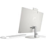 كمبيوتر HP 24-CR0040NE المتكامل - شاشة 23.8 بوصة FHD بدون لمس / معالج i7 / ذاكرة 8 جيجابايت / قرص صلب 512 جيجابايت (NVMe M.2 SSD) / نظام تشغيل DOS (بدون نظام تشغيل) / ضمان لمدة عام / لون أبيض صدفي - كمبيوتر مكتبي