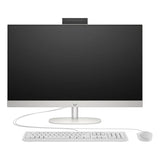 كمبيوتر HP 27-CR0012NE المتكامل - معالج i7 / ذاكرة 8 جيجابايت / قرص صلب 512 جيجابايت (NVMe M.2 SSD) / شاشة 27 بوصة FHD غير لمسية / نظام تشغيل DOS (بدون نظام تشغيل) / ضمان لمدة عام / لون أبيض صدفي - كمبيوتر مكتبي