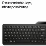 HP 460 Multi-Device Bluetooth Keyboard - Arabic/English Keys / Black