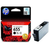HP 655 Black Original Ink Advantage Cartridge CZ109AE