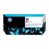 HP 80 Magenta DesignJet Printhead And Printhead Cleaner - Printhead / 17 ml / Magenta (C4822A)