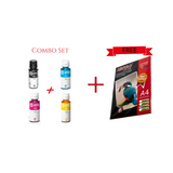 HP GT 52 Color and GT 53 Black Original Ink Bottle Combo Pack
