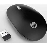 HP S1500 Wireless Mouse,1600 DPI Optical,2.4GHz,10m Range,Black