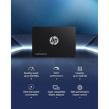 HP S650 240GB 2.5 Inch Internal SSD, SATA III 6 Gb/s, 3D NAND TLC PC Solid State Drive Up to 560 MB/s