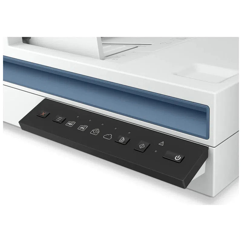 HP ScanJet Pro 2600 f1 - 25ppm / 1200dpi / A4 / USB / Flatbed ADF Scanner - Star Light Kuwait