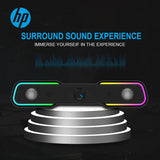 مكبر صوت HP DHE-6002 بإضاءة RGB LED تعمل باللمس