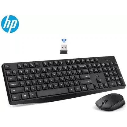 HP Wireless USB Keyboard and Mouse Combo (CS10) – Star Light Kuwait