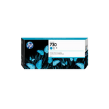 HP 730 300-ml Cyan DesignJet Ink Cartridge (P2V68A)