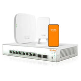 مفتاح تشغيل فوري من HPE Networking، 24 منفذ جيجابت، 4 منافذ SFP+، 1930 