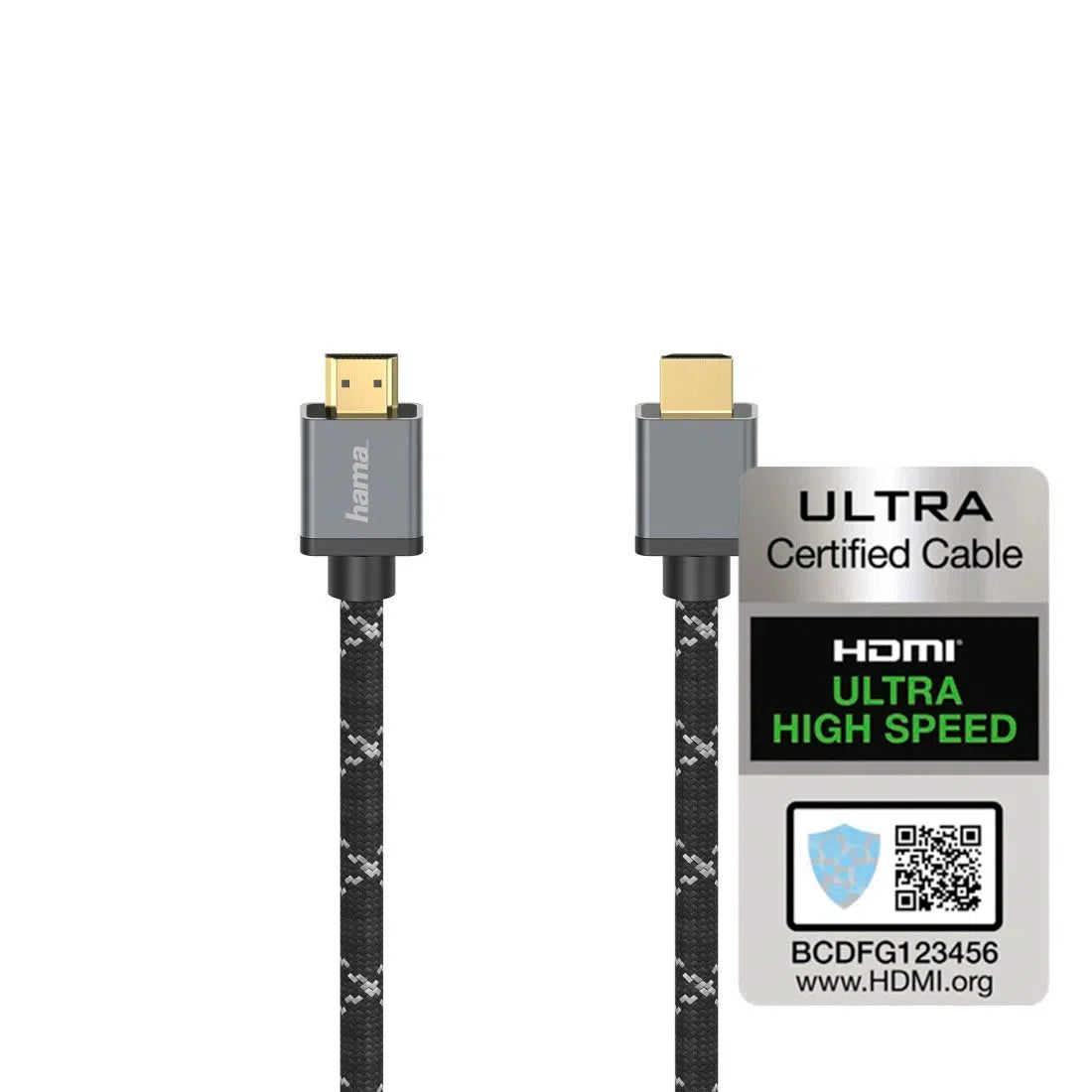 Hama Alu Ultra High Speed HDMI 8K Cable 1.0m-Hdmi Cable-Hama-Star Light Kuwait