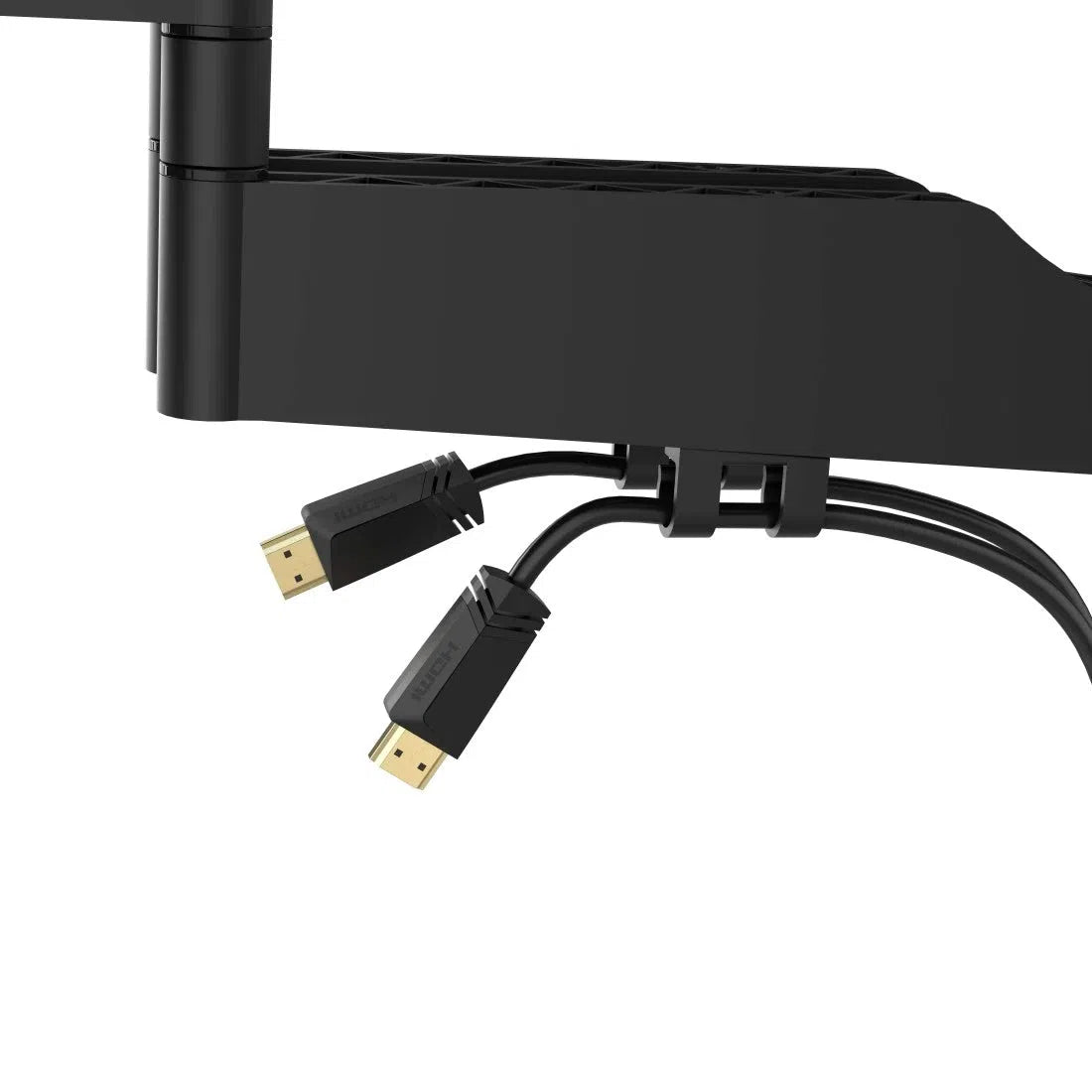 Hama FULLMOTION "Ultraslim" TV Wall Bracket, 600x400, 229 cm (90") - Black-Wall Bracket-Hama-Star Light Kuwait