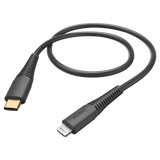 Hama USB-C to Lightning Fast Charging Data Cable 1.5 m Black-Cable-Hama-Star Light Kuwait