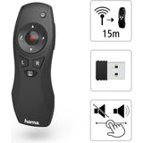 Hama X-Pointer 6in1 Wireless Laser Presenter-Presenter-Hama-Star Light Kuwait