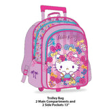 Hello Kitty Purple Trolly Bag