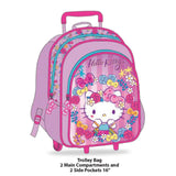 Hello Kitty Purple Trolly Bag