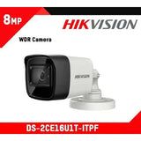 Hikvision 8 MP Outdoor Camera - DS-2CE16U1T-ITPF